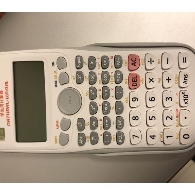 casio卡西欧fx82esplusa学生科学函数计算器白的