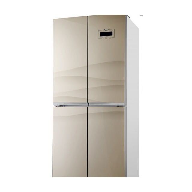 奥克斯(aux) 电冰箱bcd-406ad4飘逸金 406l四门双对开门大冰箱 节能