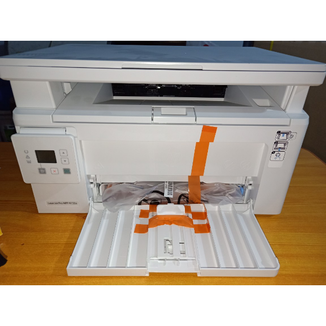 惠普(hp)m132a黑白激光多功能打印机一体机复印机扫描 a4家用办公替代