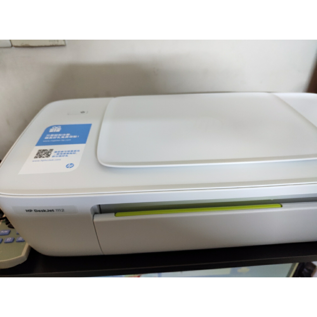 惠普hp1112彩色喷墨照片打印机小型连供迷你a4家用办公学生作业家用