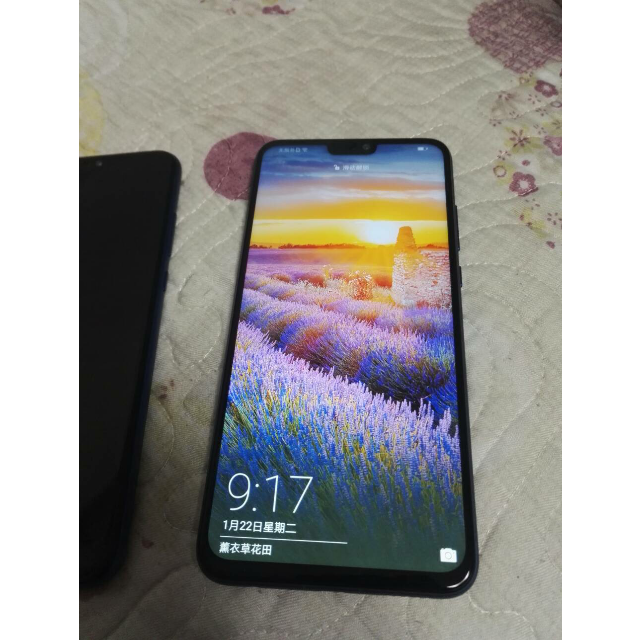 华为荣耀honor8x4gb64gb幻影蓝移动联通电信4g双卡双待91屏占比2000万