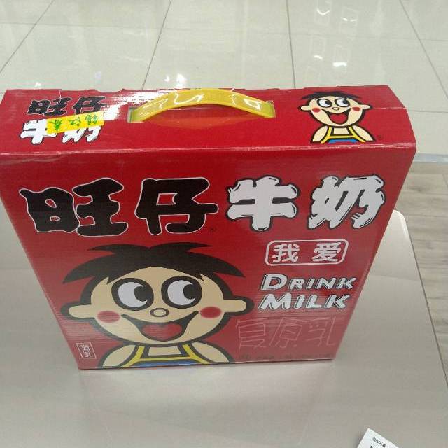 旺旺旺仔牛奶铁罐装礼盒245ml12