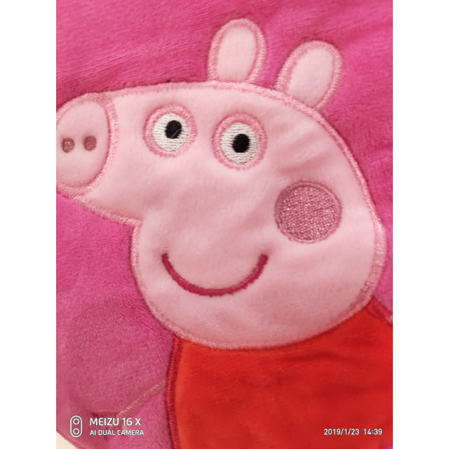 > 小猪佩奇peppa pig毛绒玩具乔治圆形钱包 16cm商品评价 > 不错哦
