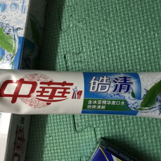 中华(zhong hua) 皓清牙膏 薄荷酷爽味180g【联合利华】