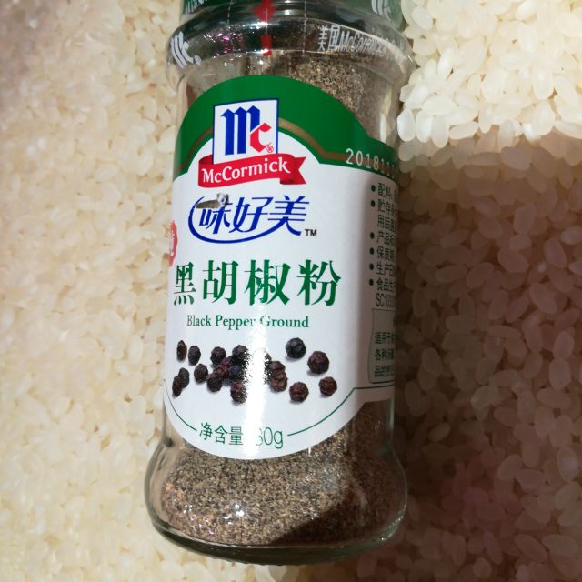 味好美黑胡椒粉30克/瓶 /瓶 调味品 调味料 胡椒花椒粉厨房调味 牛排
