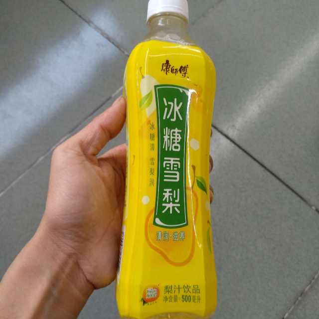 康師傅冰糖雪梨500ml15瓶箱裝果味果汁飲品新老包裝隨機發貨