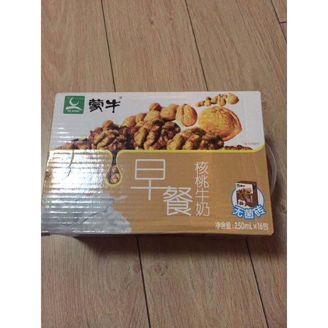 蒙牛早餐奶核桃味250ml16盒