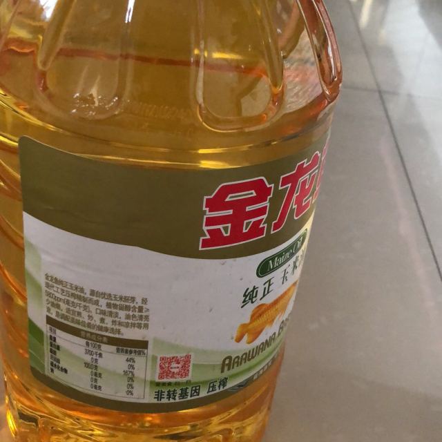 > 金龍魚純正玉米油 4l 桶裝壓榨一級食用油 新老包裝隨機發貨商品