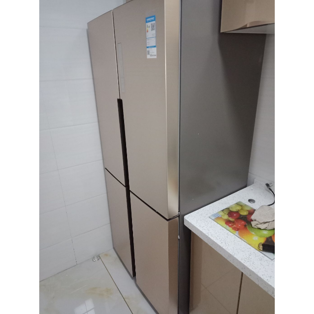 海尔(haier)bcd-458wdvmu1 458升十字门对开门多门变频冰箱 风冷无霜