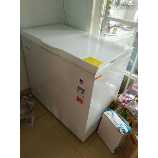 海尔(haier)bc/bd-201hza 201升家用冰柜 冷藏冷冻转换柜顶开门 冷柜