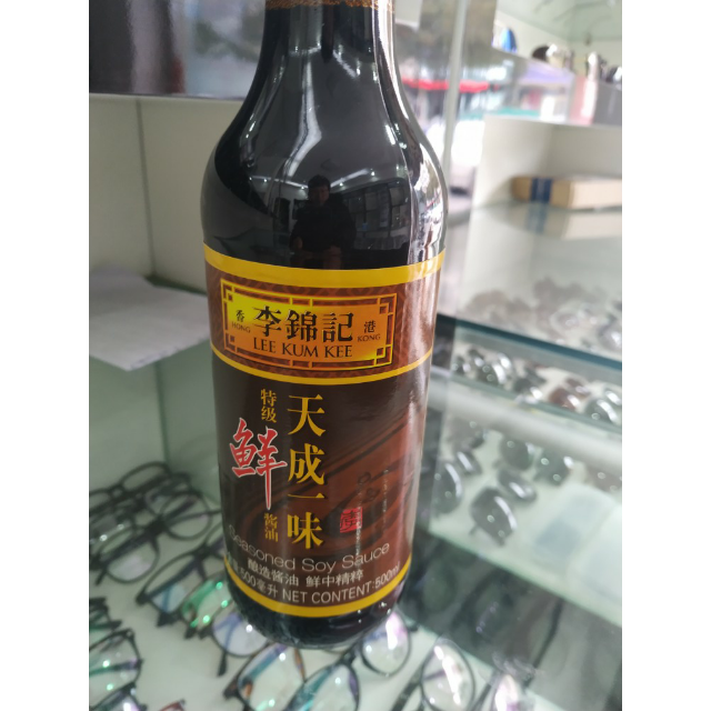 李锦记天成一味特级鲜酱油500ml生抽酿造酱油瓶装特级酱油