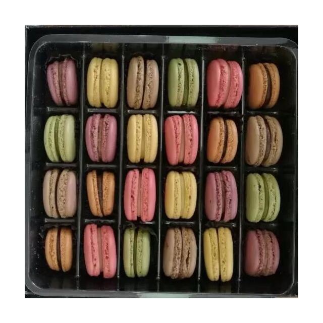 玛呖德 糕点 马卡龙 24枚礼盒装 (法式糕点送礼情人节礼物甜品零食)