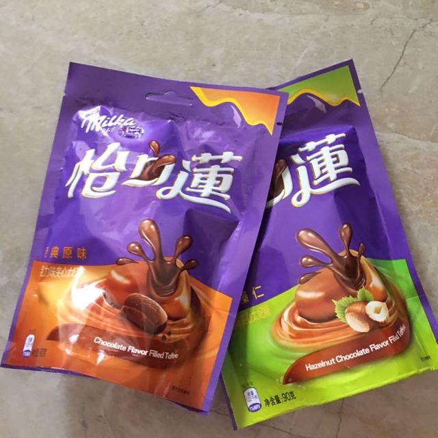 怡口莲经典原味太妃糖90g袋亿滋出品