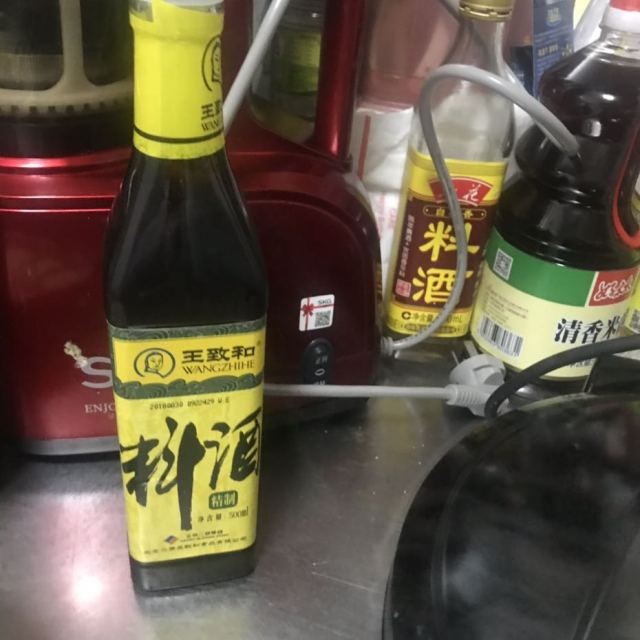 王致和精製料酒500ml 燒菜烹飪 除羶去腥料酒調味料高清大圖|實物圖