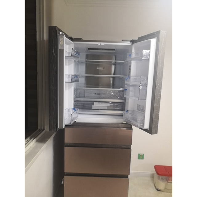 海尔(haier)bcd-405wdgqu1 405升多门冰箱 风冷无霜 干湿分储 智能