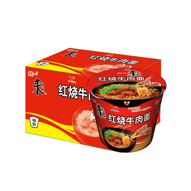 红烧牛肉方便面照片图片