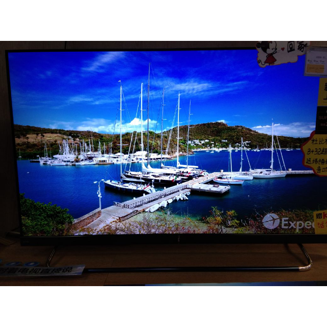 长虹(changhong)55q6k 55英寸全面屏4k超高清hdr超薄人工智能ai电视机