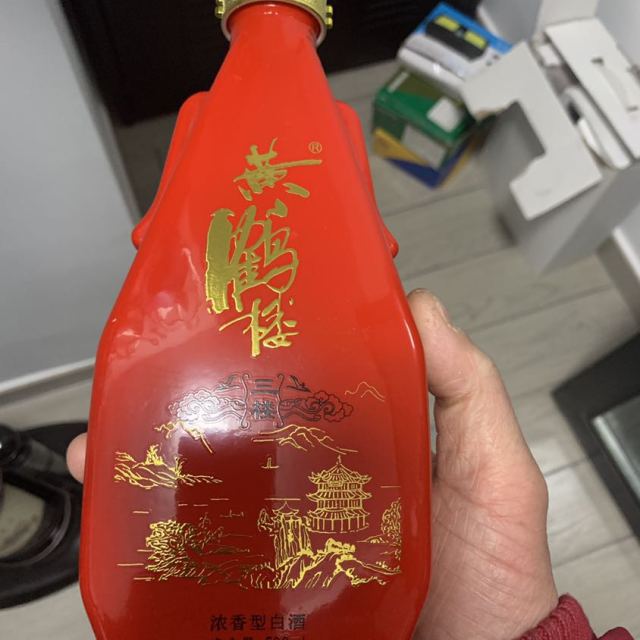 黄鹤楼更上层楼三楼酒52度500ml单瓶浓香型白酒