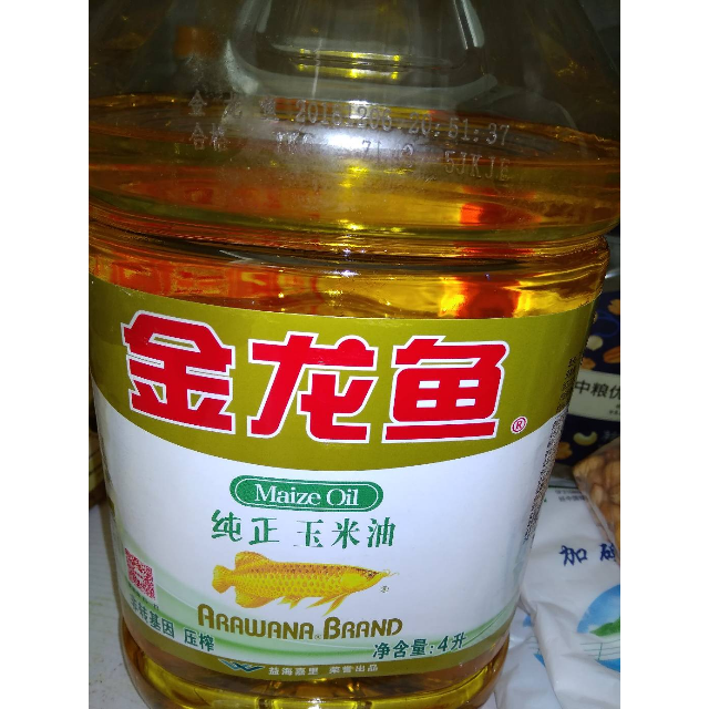 > 金龙鱼纯正玉米油 4l 桶装压榨一级食用油 新老包装随机发货商品
