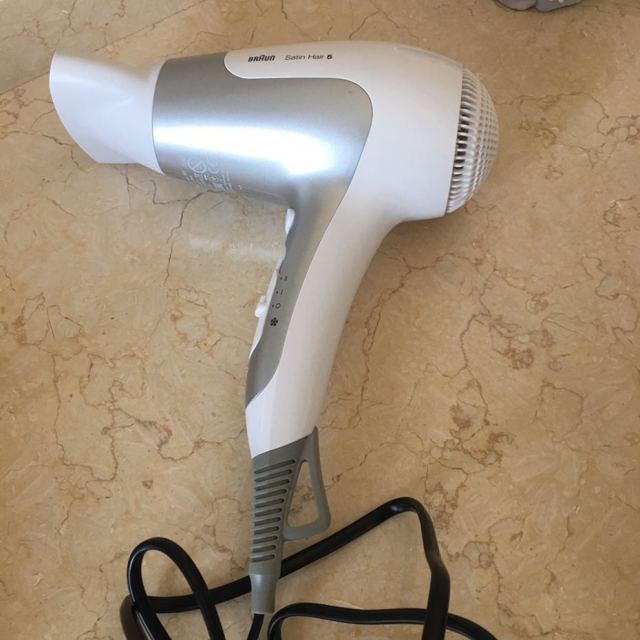 德国进口博朗braun吹风机hd580负离子电吹风大功率家用美发工具