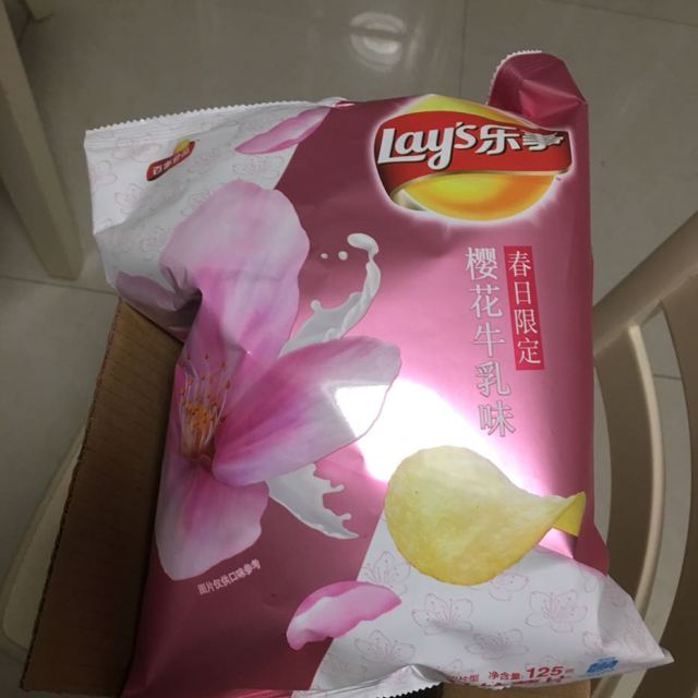 > 乐事樱花牛乳味薯片125克/袋商品评价 > 您没有填写评价内容