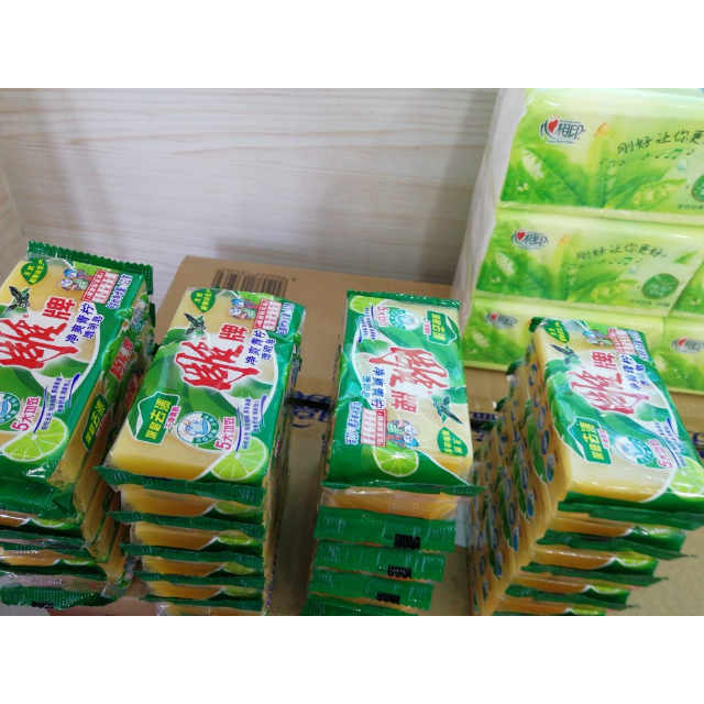 雕牌深层去渍透明皂102g6天然植物油生产轻松去污易漂易清低泡易漂不