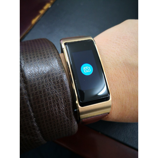 华为huawei华为智能手环b5商务版摩卡棕智能蓝牙耳机连续心率监测彩屏