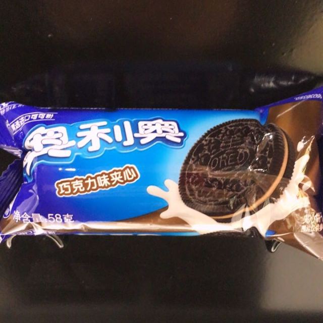 奥利奥oreo夹心饼干零食巧克力味58g