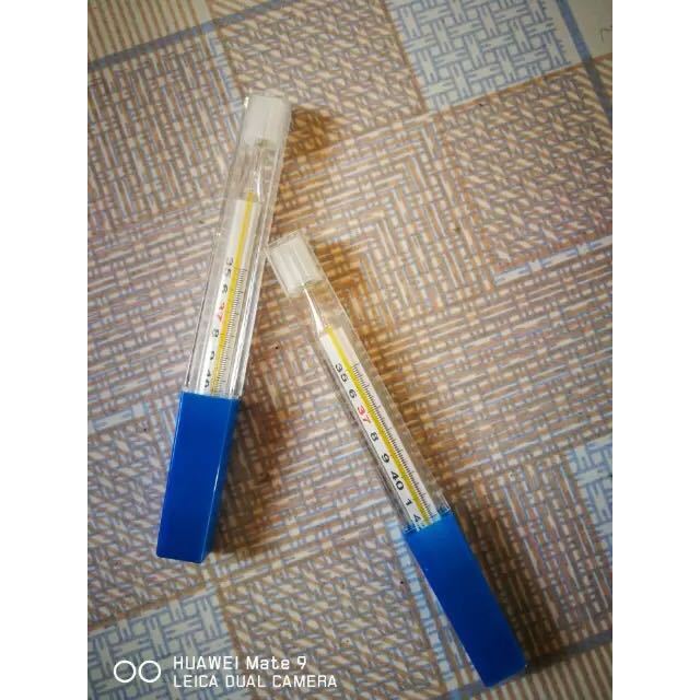 可孚水银体温计 医用家用腋下温度计婴儿儿童成人发烧准确温度计(5支
