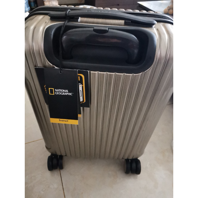 national geographic国家地理拉杆箱24寸密码旅行箱万向轮abs行李箱女