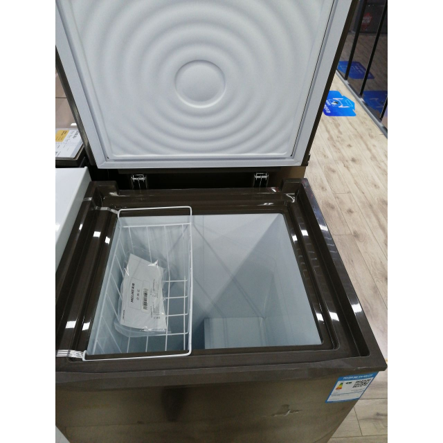 美菱melingbcbd106dtb106升单温冷藏冷冻转换冰柜超薄门体pcm内胆咖啡