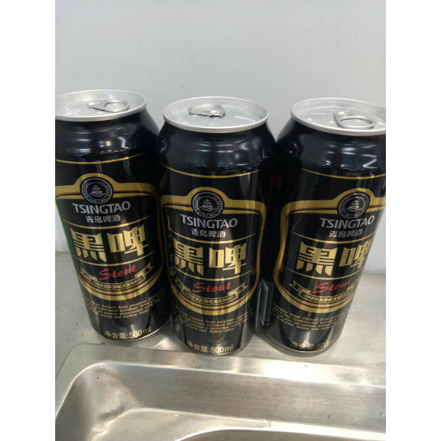青岛啤酒黑啤听装500ml