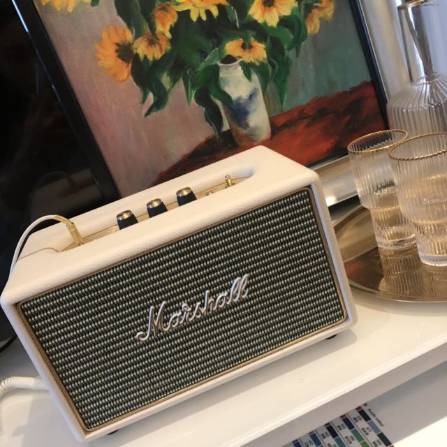 marshall马歇尔蓝牙音箱欧版acton白色复古摇滚重低音hifi音响蓝牙40