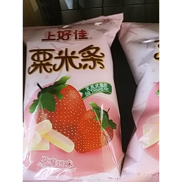 > 上好佳 粟米条 草莓味 膨化食品 40g商品评价 > 您没有填写评价内容