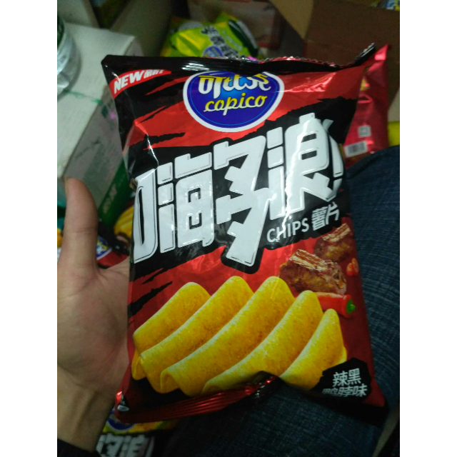 可比克嗨多浪辣黑鸭脖味70g袋