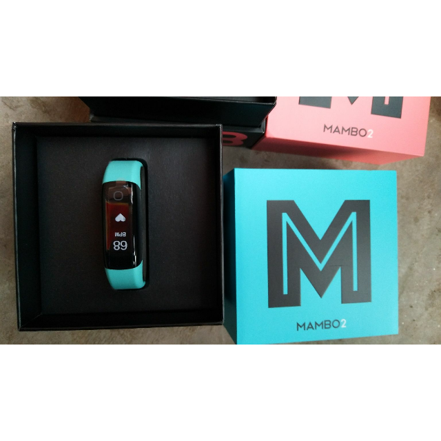 乐心mambo2智能手环心率手环触屏版来电显示震动提醒智能跑步识别计步