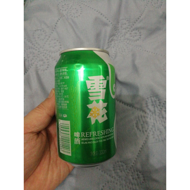 雪花啤酒(snowbeer)8度清爽6連包 330ml*6聽/組高清大圖|實物圖