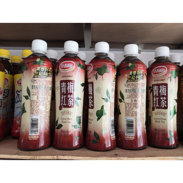 达利园青梅红茶青梅味500ml15瓶箱装
