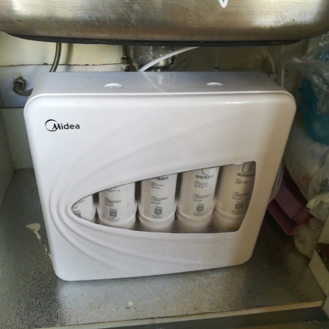 美的midea矿物质净水器mu131a5家用厨房自来水过滤器厨下式净水机超滤