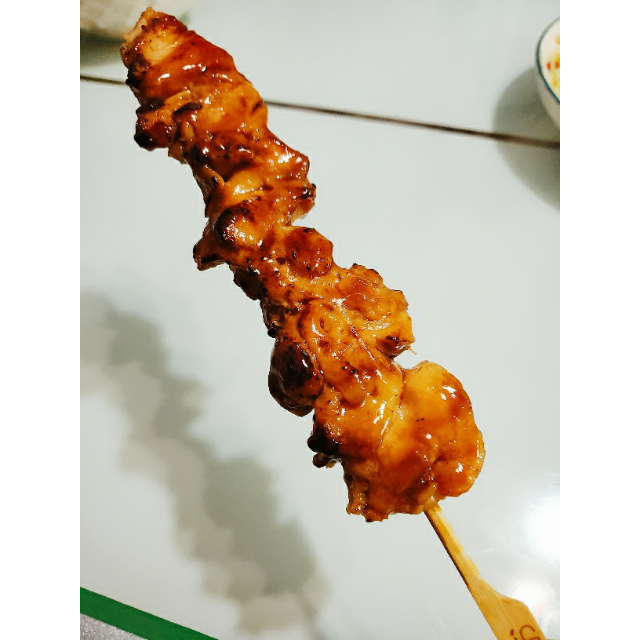 > 新希望六和 盐烧鸡腿肉串 500g/袋 出口日本 海盐烧烤工艺 微波烤箱