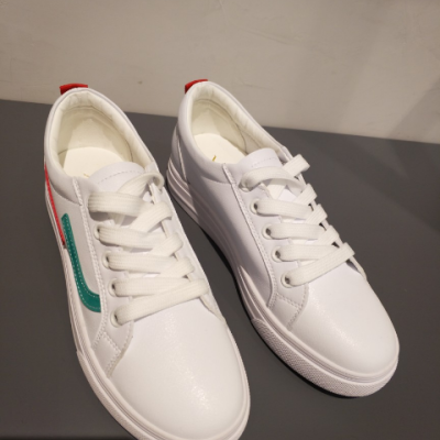 香香莉女鞋2019春季新款平底休闲鞋原宿风拼色板鞋学生小白鞋女