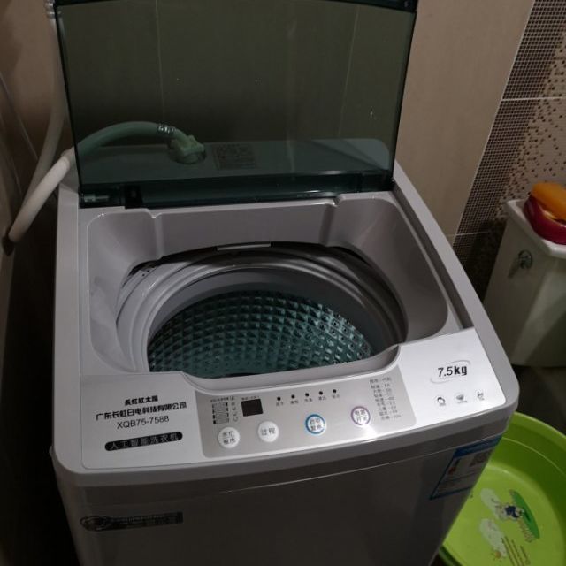 长虹红太阳xqb757588全自动波轮洗衣机75公斤家用洗衣容量桶风干自洁