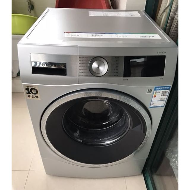 博世boschwau28568lw10公斤全自动变频滚筒洗衣机家用大容量婴幼除菌