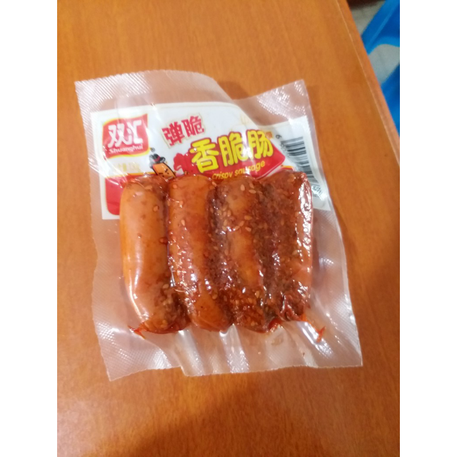 双汇弹脆香脆肠香辣130g袋