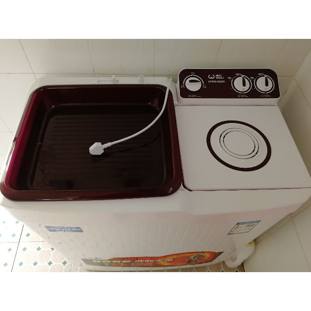 威力weilixpb989828s98公斤半自动洗衣机双电机双动力操作简单双桶大