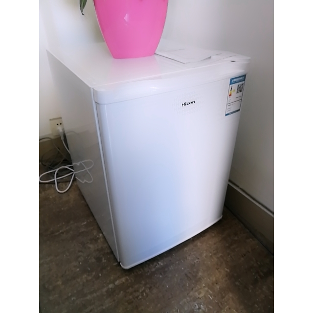 惠康(hicon)小冰柜迷你家用单门小型冻母乳冷冻柜办公室小冰箱bd-60