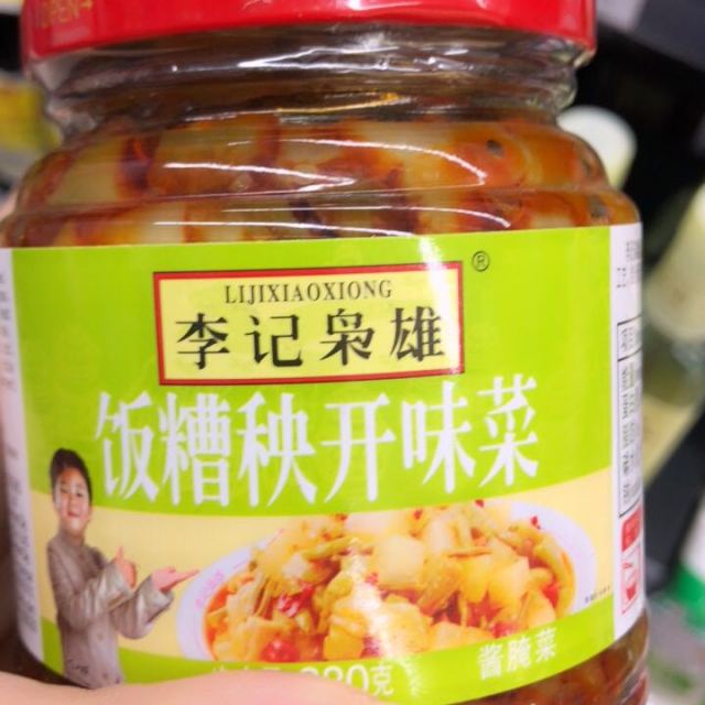 李记枭雄饭遭秧开味菜300g