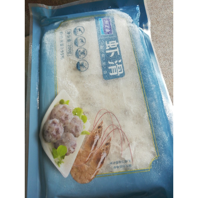 鲜美来虾滑200g 海鲜 北海 虾仁肉类 馅料 火锅丸子 火锅食材 海鲜