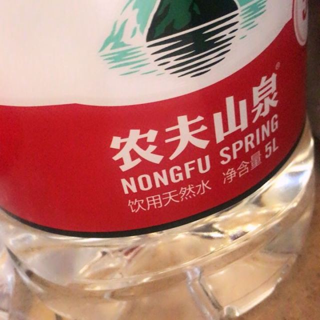 農夫山泉天然飲用水5l4整箱裝