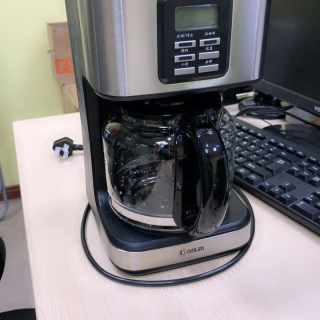 东菱donlimdlkf400s咖啡机家用商用办公室美式全自动制作速溶不锈钢